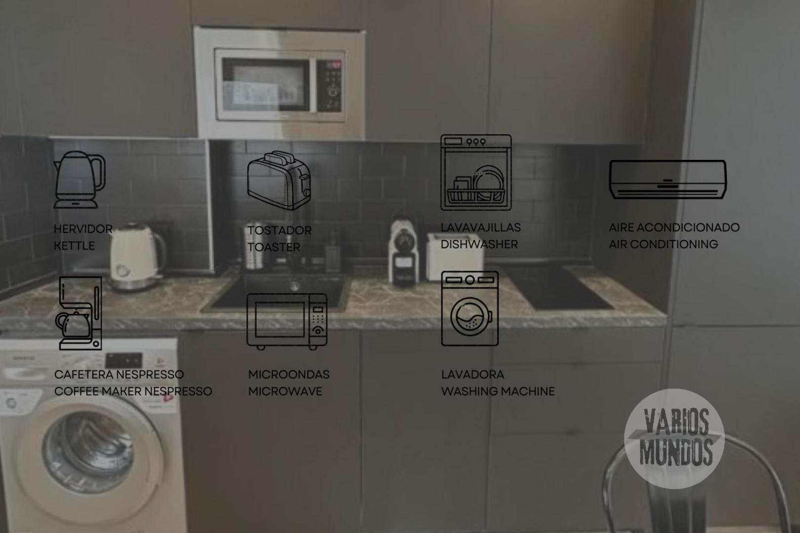 Central Apt De 2Hab Para 5Pax En Calle Silva E2 Madrid Ngoại thất bức ảnh